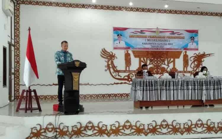 Bupati Gunung Mas Sebut Musrenbang untuk Satukan Aspirasi