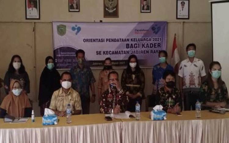 DP3AP2KB Pulang Pisau Laksanakan Orientasi Pendataan Keluarga 2021