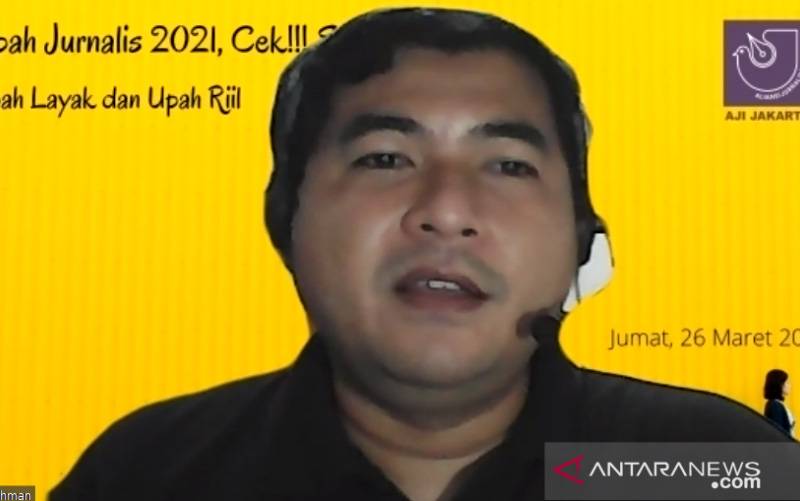 AJI Jakarta: Upah Layak Wartawan pada 2021 Sebesar Rp 8,36 juta