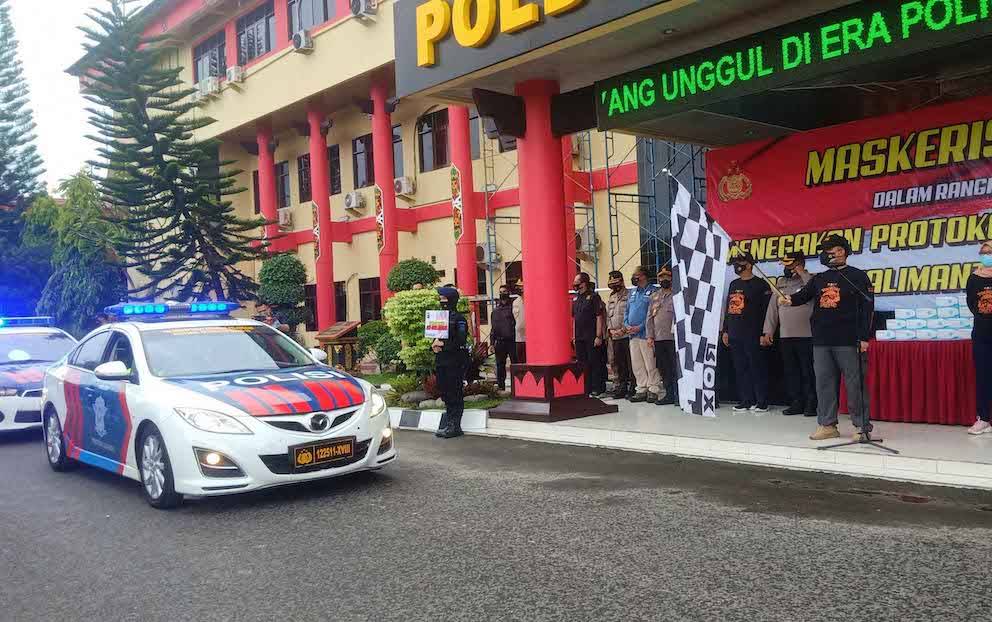 Polda Kalteng Intensifkan Operasi Yustisi, 3 Lokasi Jadi Sasaran