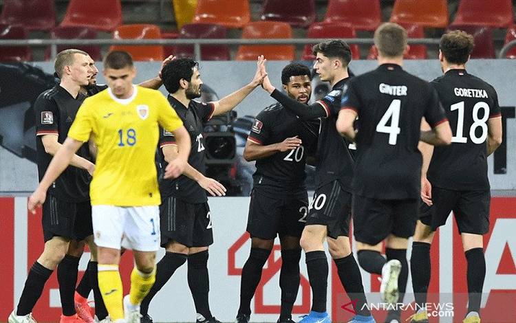 Gol Semata Wayang Serge Gnabry Menangkan Jerman di Rumania