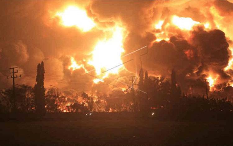 Pertamina Kehilangan 400 Ribu Barel Akibat Kebakaran Kilang Minyak Balongan