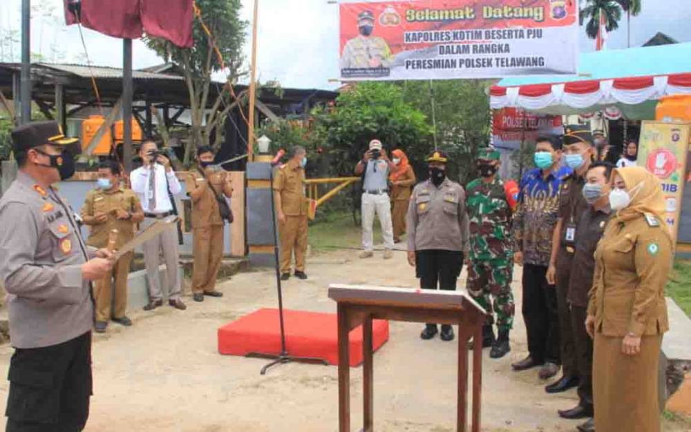 Polsubsektor Sebabi Naik Tingkat Jadi Polsek Telawang