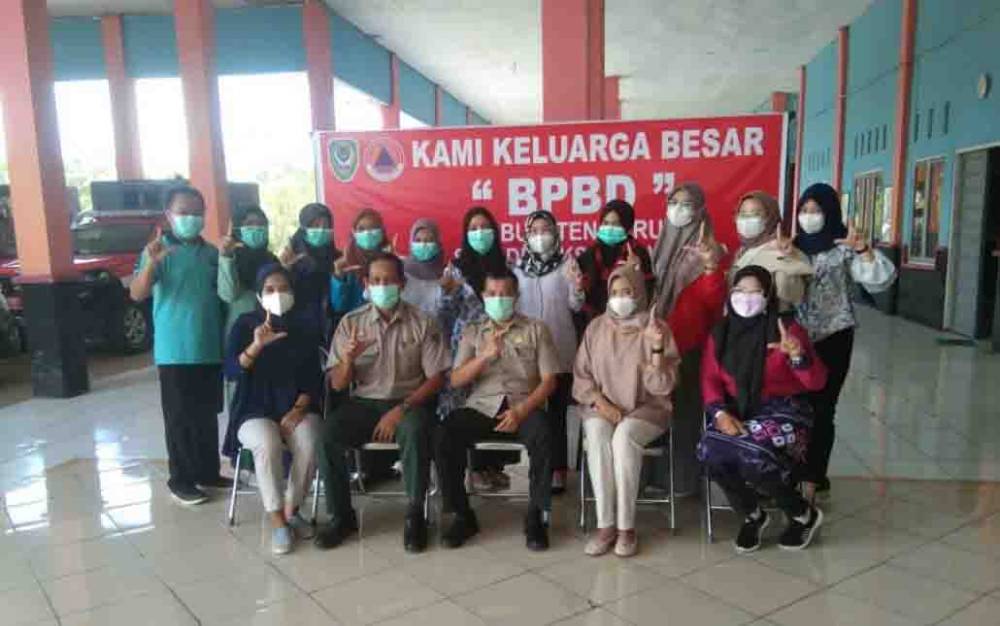 Pegawai BPBD Seruyan Jalani Vaksinasi Covid-19 Dosis Kedua