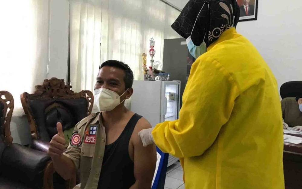Kepala Dinsos Kapuas Imbau Pegawai Sudah Divaksin Tetap Patuhi Prokes
