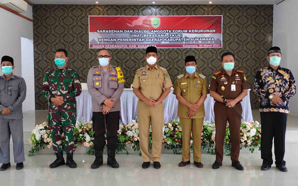 Kesbangpol Sukamara Gelar Sarasehan dan Dialog Anggota FKUB