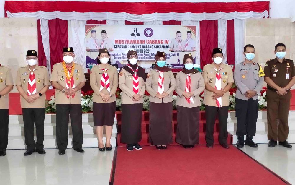 Kwarcab Sukamara Gelar Musyawarah Cabang IV Gerakan Pramuka