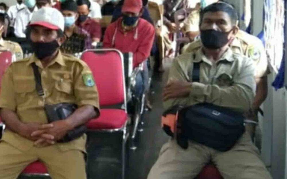 Pengisian Data Keluarga Disosialisasikan di Kecamatan Kapuas Kuala, Ini Pesan Camat