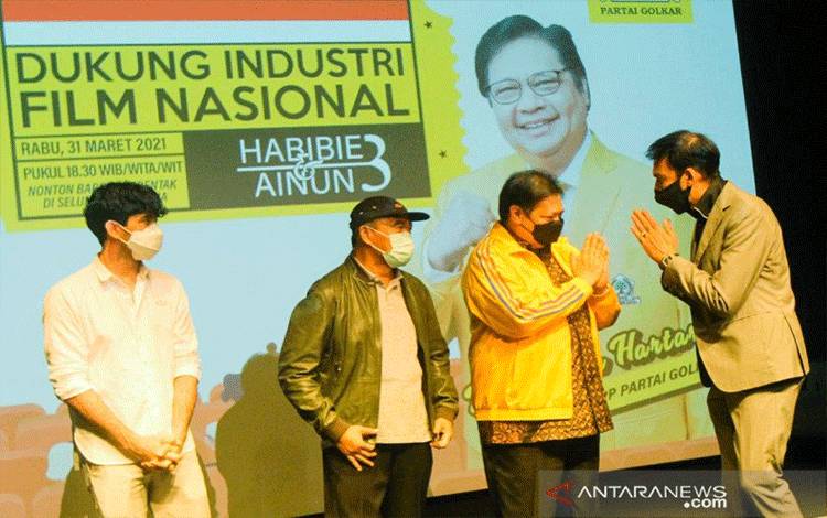 Airlangga: Industri Perfilman Sangat Terdampak Pandemi COVID-19