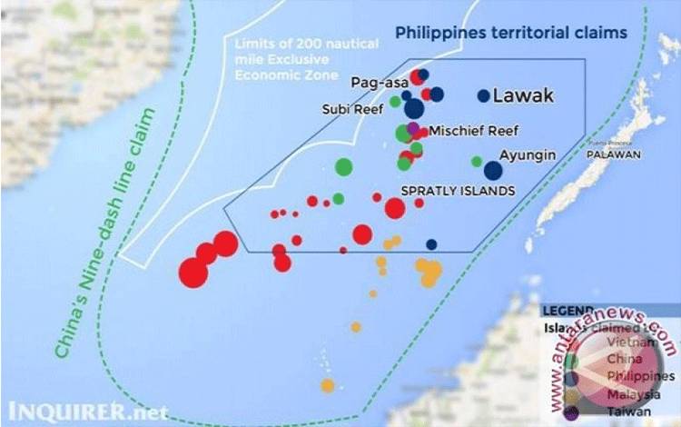 Pejabat Amerika dan Filipina Bahas Aktivitas China di Laut China Selatan
