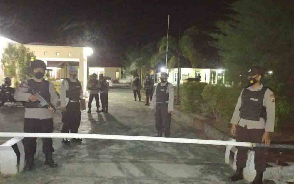Polsek Seruyan Hilir Tingkatkan Pengamanan Markas