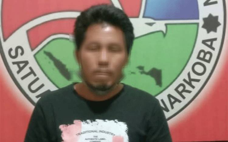 Pengedar Sabu di Samba Katung Katingan Diamankan, Barbuknya 54 Paket