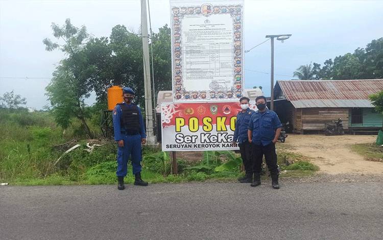 Polairud Polres Seruyan Ajak Masyarakat Berperan Cegah Karhutla