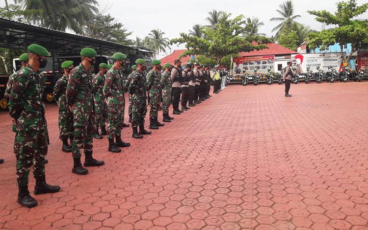 Ratusan Personel Gabungan Siap Amankan Perayaan Paskah 2021