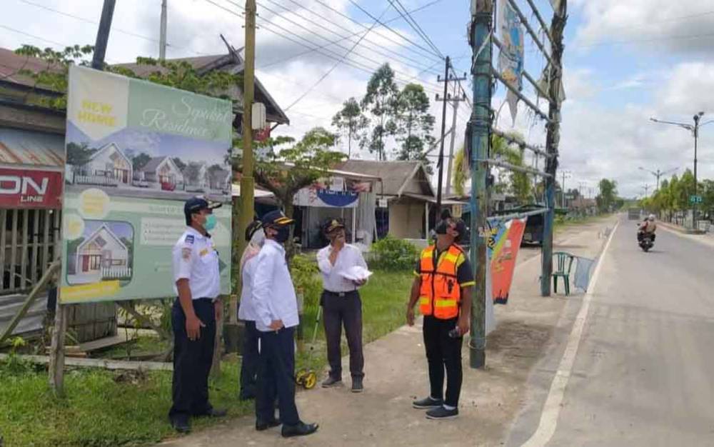 Dinas Perhubungan Kobar Petakan Lokasi Penempatan Fasilitas Jalan