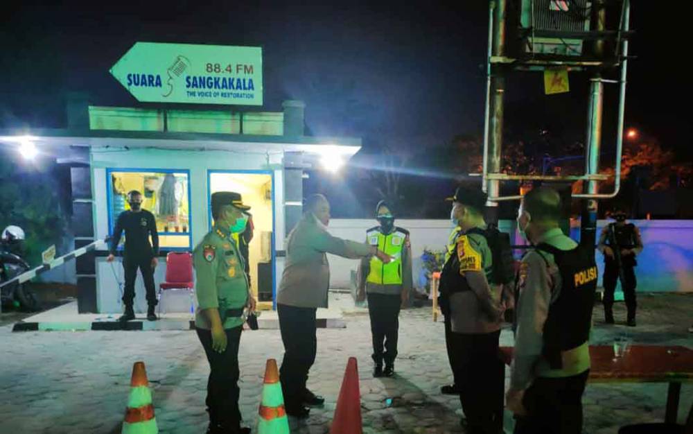 Irwasda Polda Kalteng Cek Pengamanan Gereja Jelang Ibadah Malam Paskah