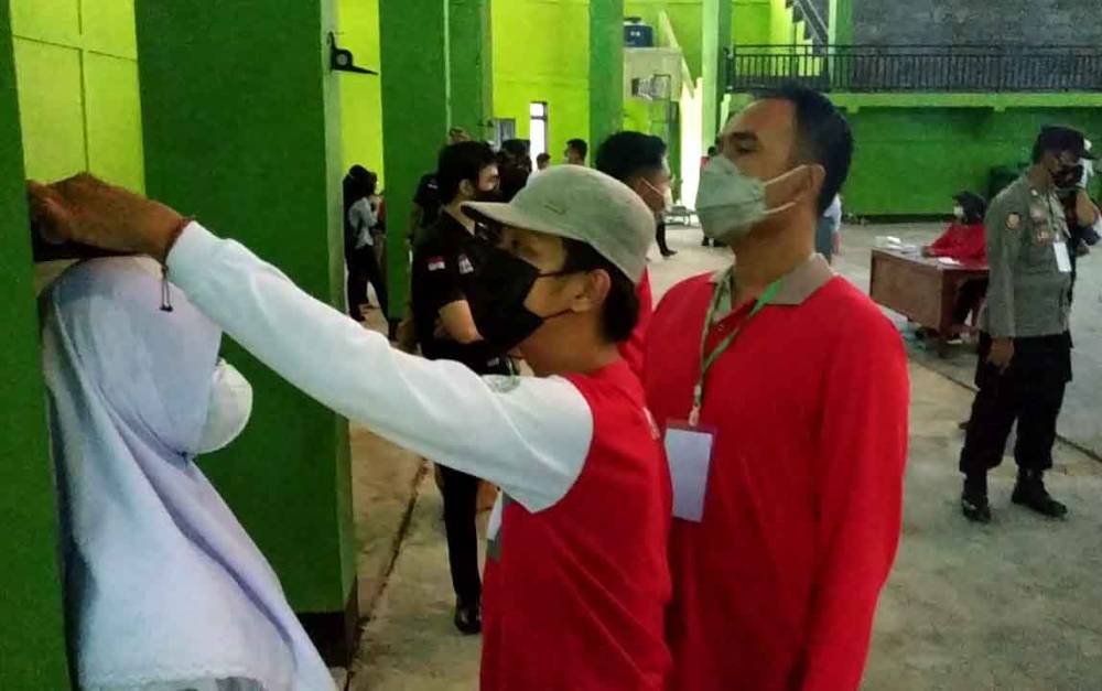 450 Siswa SMA Sederajat di Kotim Ikuti Seleksi Paskibra