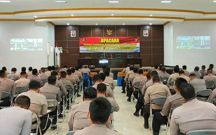 Ratusan Bintara Jajaran Polda Kalteng Ikuti Pelatihan Teknis