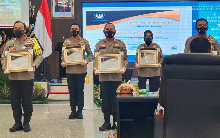 Polda Kalteng Raih Predikat Terbaik IKPA 2020 se-Indonesia