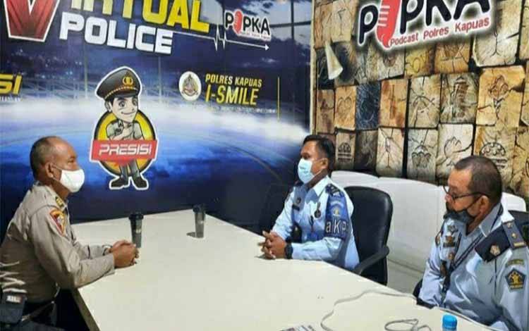 Jajaran Rutan Kuala Kapuas Sambangi Polres, Ini Tujuannya