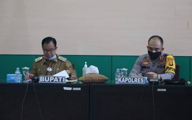 Bupati Katingan Minta Warganya Tetap Patuhi Protokol Kesehatan