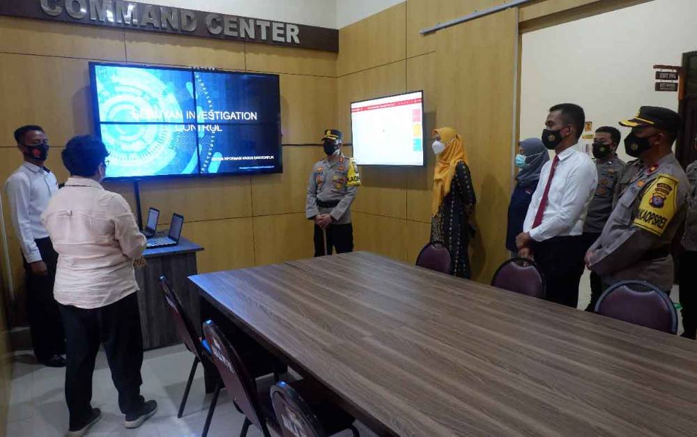 Mabes Polri Lakukan Penilanan Zona Integritas WBK WBBM di Polres Seruyan