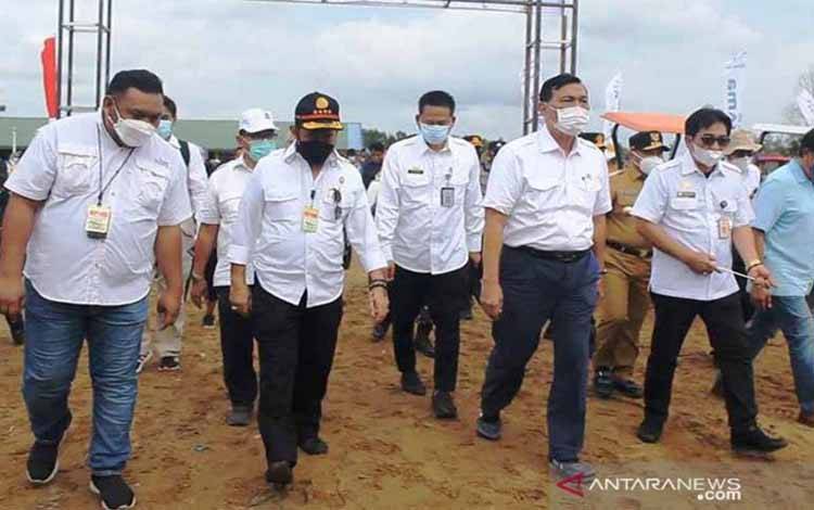 Air di Lokasi Food Estate Kalteng Ditata