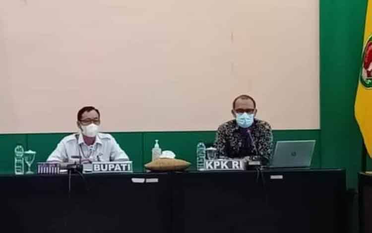Bupati Katingan Buka Rakor Program Pencegahan Korupsi