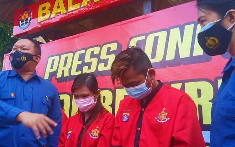 Ditreskrimum Polda Kalteng Tangkap 2 Pelaku Perdagangan Orang