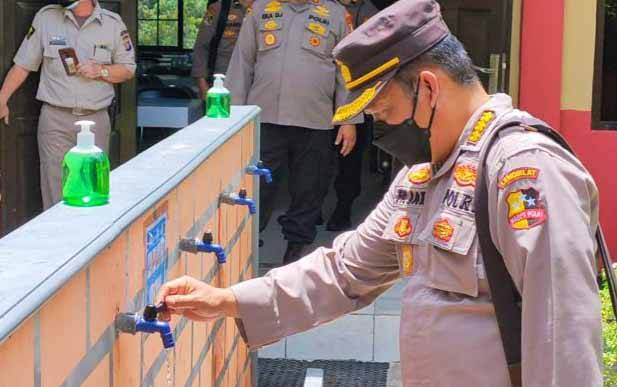Tim Supervisi Lemdiklat Polri Cek Protokol Kesehatan di SPN Polda Kalteng