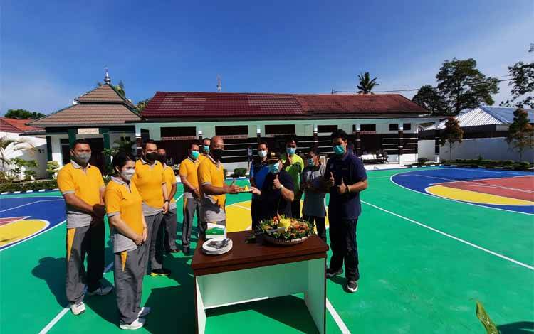 Terbuka Untuk Umum, Lapangan Basket Adhyraga Kejari Kobar Diresmikan