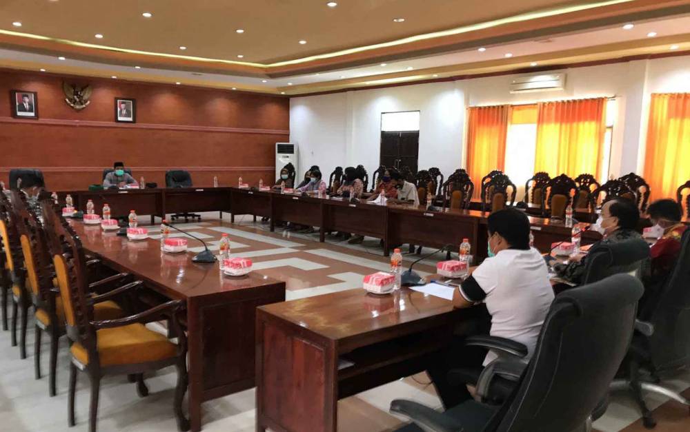 Komisi I DPRD Kapuas Gelar RDP Terkait Pelantikan BPD Sei Tatas Hilir