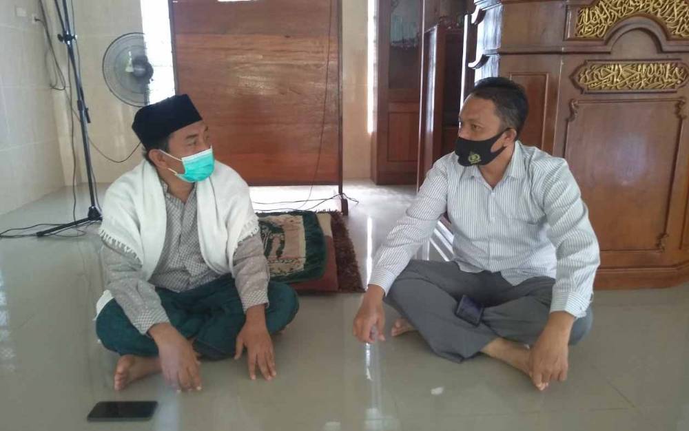 Kasat Intelkam Polres Seruyan Silaturahmi Kamtibmas ke Tokoh Agama