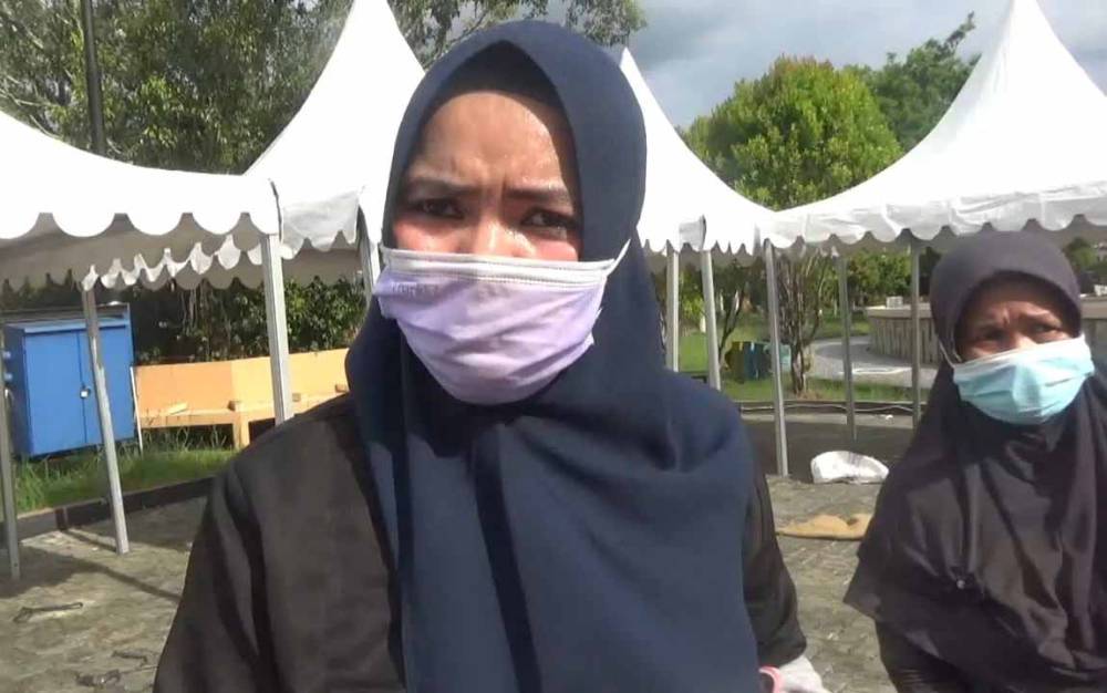Pedagang Minta Pasar Ramadan Digelar di Luar Taman Kota Sampit