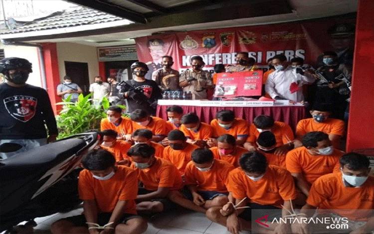 Polisi Tangkap 288 Pelaku Kriminal di Madura
