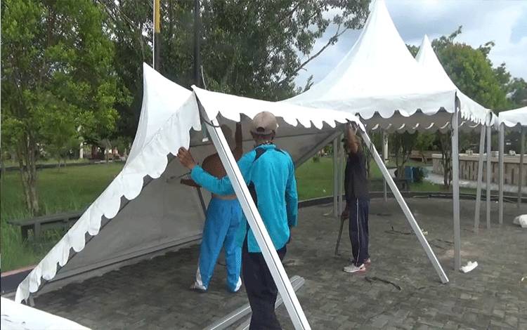 Pedagang Pasar Ramadan di Sampit Wajib Rapid Test?