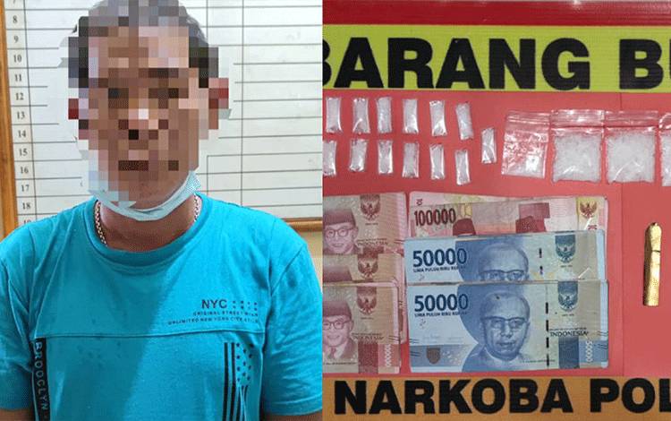 Diduga Edarkan Sabu, Warga Kapuas Hulu Diamankan Polisi Bersama Barang Bukti 27 Paket Sabu
