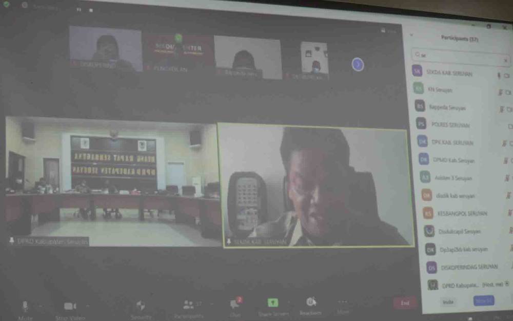 Sekda Sampaikan Pidato Bupati Seruyan Tentang LKPj 2020
