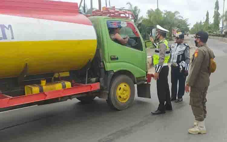 Rute Lintasan Angkutan Barang di Sampit dialihkan, 8 Jalan Dalam Kota Dijaga Ketat