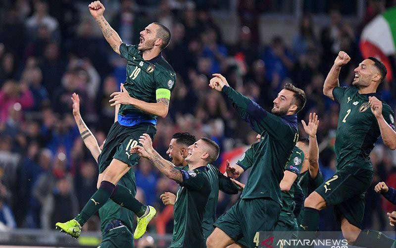 Italia Gelar Piala Eropa 2020 dengan 25 Persen Penonton di Stadion