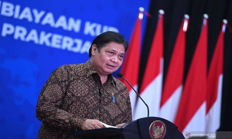 Airlangga: RI Berada di 9 Besar Negara Terkait Realisasi Vaksinasi
