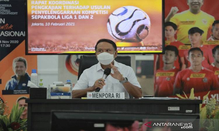 Menpora: Presiden Minta Liga 1 dan Liga 2 Disiapkan dengan Matang