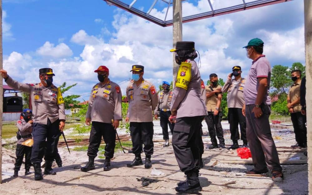 Pembangunan Asrama Siswa SPN Polda Kalteng Segera Selesai