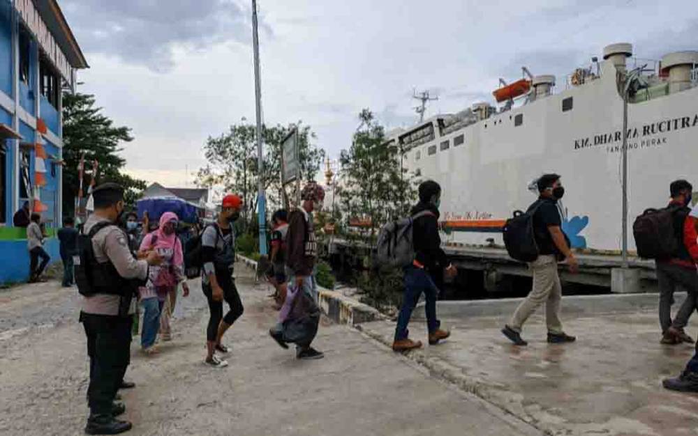 Peningkatan Penumpang di Pelabuhan Kumai Masih Terkendali