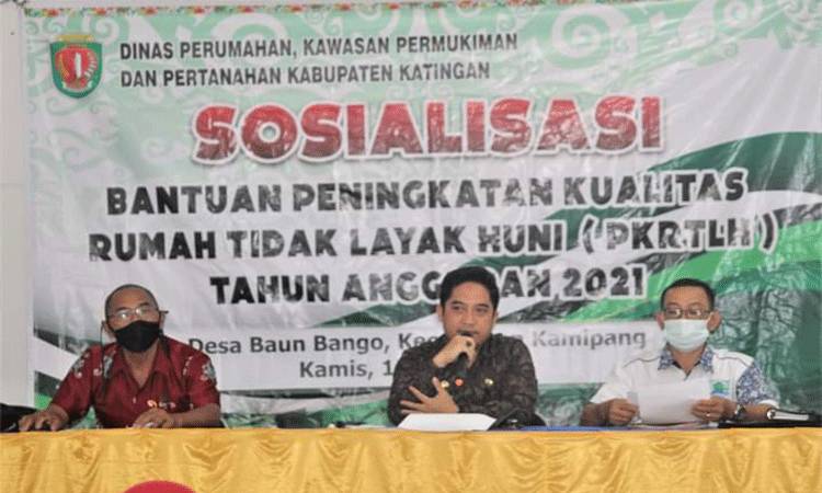 Kecamatan Kamipang Sosialisasikan Bantuan Peningkatan Rumah Tidak Layak Huni