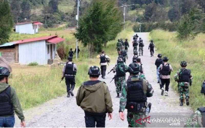 Satgas Nemangkawi TNI/Polri Berhasil Kendalikan Situasi Beoga Puncak