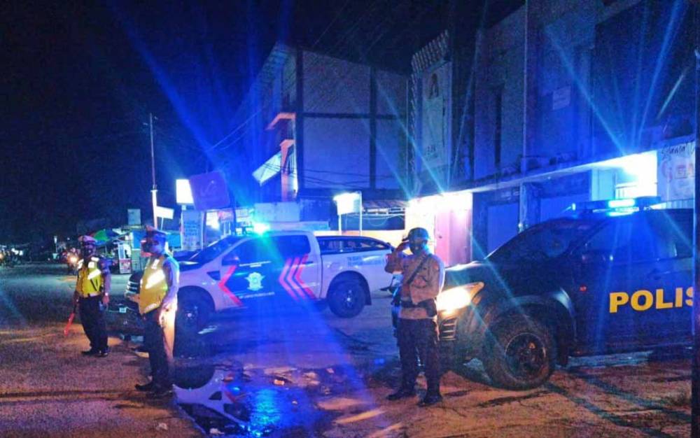 Polresta Palangka Raya Laksanakan Patroli Malam Antisipasi Balapan Liar