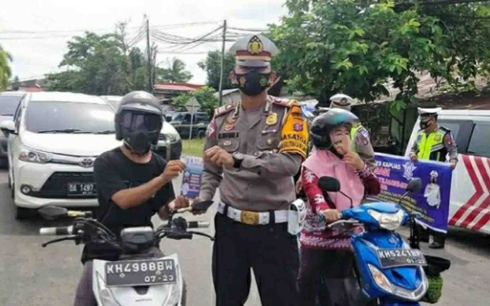 Operasi Keselamatan Telabang Berlangsung, Ini Harapan Kasatlantas Polres Kapuas