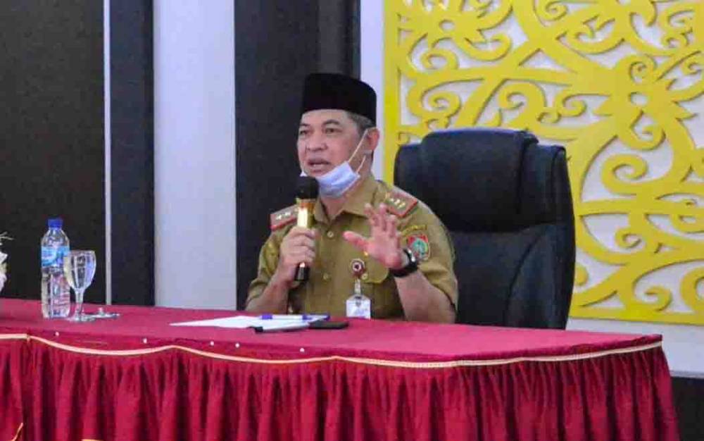 Sekda Kalteng Hadiri Rapat Koordinasi Tim Pengarah Teknis BRGM