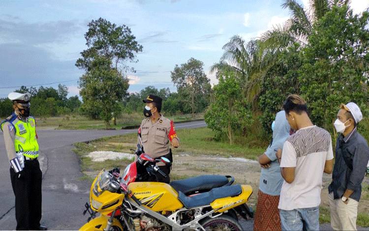 Polres Kobar Gencarkan Patroli, Cegah Aksi Balap Liar Saat Ngabuburit